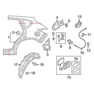 Mazda OE - Quarter Panel & Components