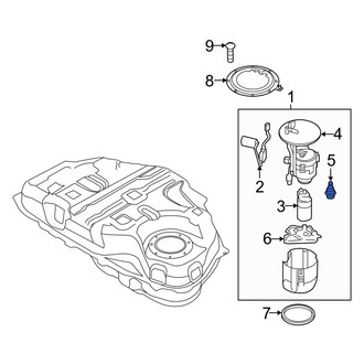 Mazda OE - Fuel Injection Pressure Regulator