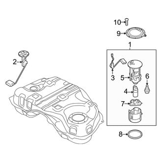 Mazda OE - Fuel System - Fuel Pump