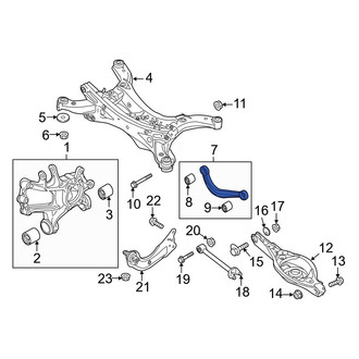 Mazda OE - Rear Upper Suspension Control Arm