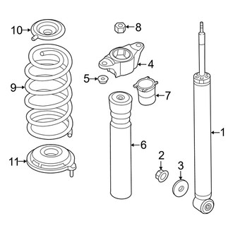 Mazda OE - Rear Suspension - Shocks & Components (AWD)
