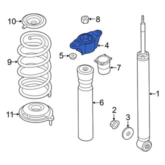Mazda OE - Rear Suspension Shock Absorber Mount