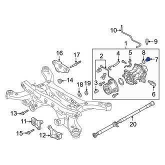 Mazda OE - Differential Drain Plug