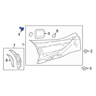 Mazda OE - Tail Light Nut