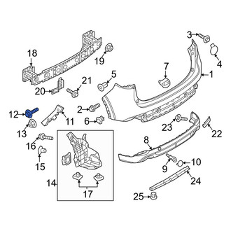 Mazda OE - Headlight Mounting Screw