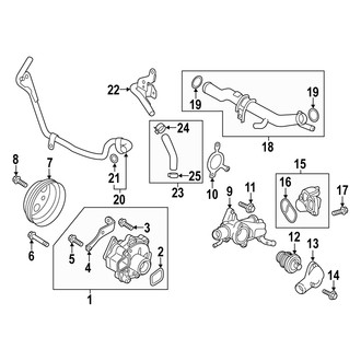 Mazda OE - Cooling - Water Pump
