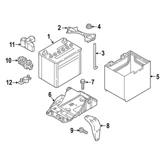 Mazda OE - Electrical - Battery (2.2L)