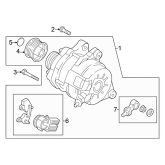 Mazda OE - Electrical - Alternator