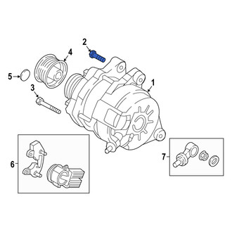 Mazda OE - Upper Alternator Bracket Bolt