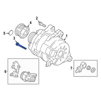 Mazda OE - Lower Alternator Bracket Bolt
