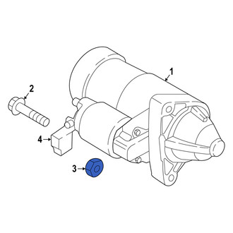 Mazda OE - Brake Master Cylinder Nut