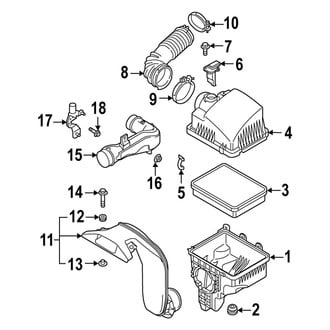 Mazda OE - Engine / Transaxle - Air Intake