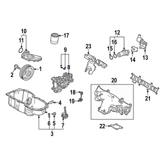 Mazda OE - Engine Oil Pump O-Ring