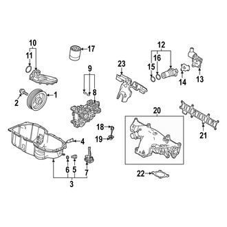 Mazda OE - Engine / Transaxle - Engine Parts (2.2L)