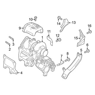 Mazda OE - Engine / Transaxle - Turbocharger