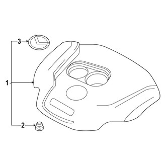 Mazda OE - Engine / Transaxle - Engine Appearance Cover (Y Engine VIN Character)