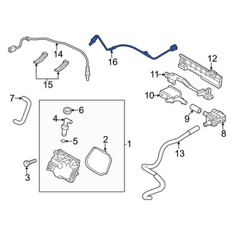 Mazda OE - Rear Oxygen Sensor