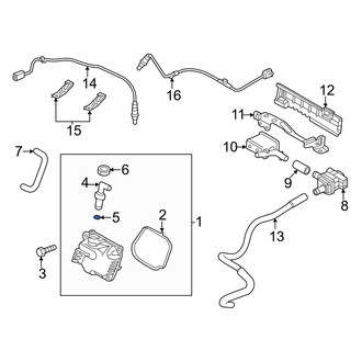 Mazda OE - PCV Valve Grommet