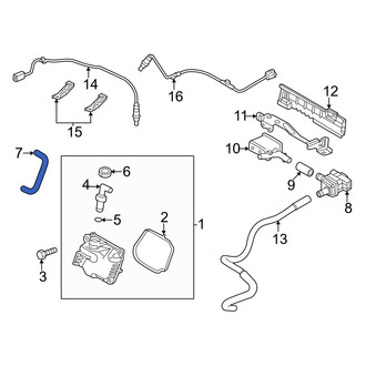 Mazda OE - PCV Valve Hose