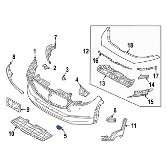 Mazda OE - Front Tow Eye Cap