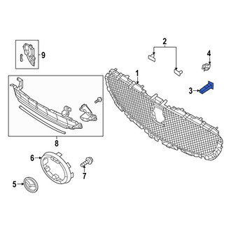 Mazda OE - Right Grille Bracket