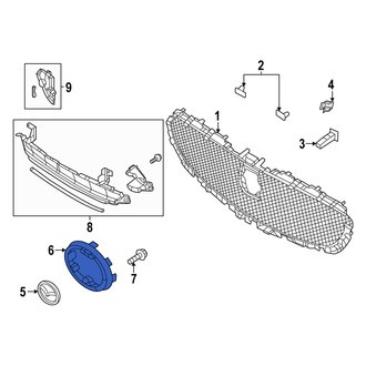 Mazda OE - Grille Emblem Bracket
