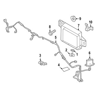 Mazda OE - Front Bumper & Grille - Electrical Components