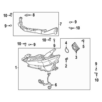 Mazda OE - Front Lamps - Headlamps