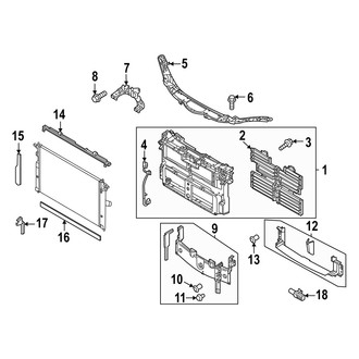 Mazda OE - Radiator Support