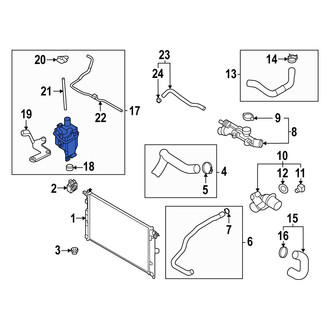 Mazda OE - Engine Coolant Reservoir