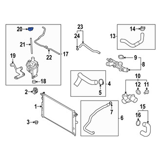 Mazda OE - Engine Coolant Reservoir Cap
