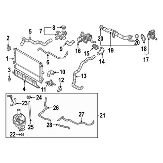 Mazda OE - Cooling - Radiator & Components