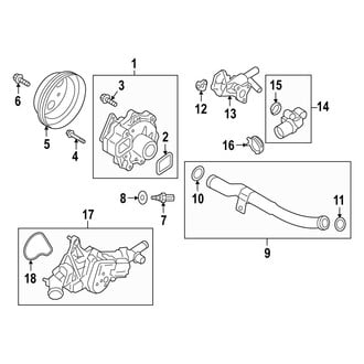 Mazda OE - Cooling - Water Pump
