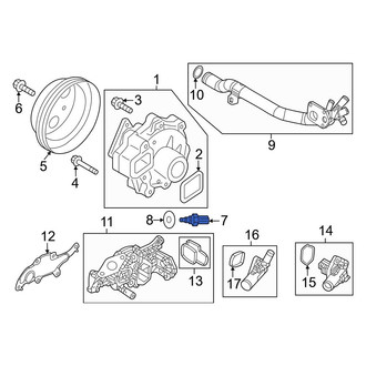 Mazda OE - Engine Coolant Temperature Sensor