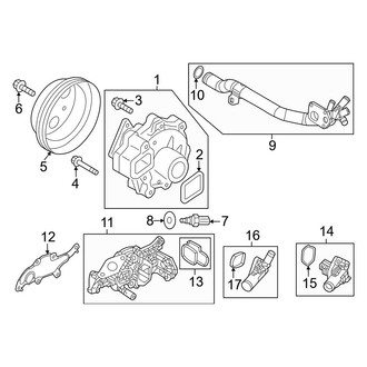 Mazda OE - Cooling - Water Pump
