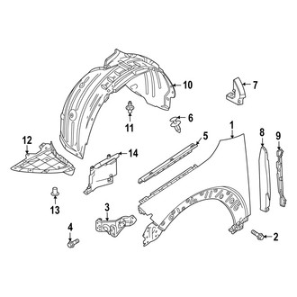 Mazda OE - Fender & Components