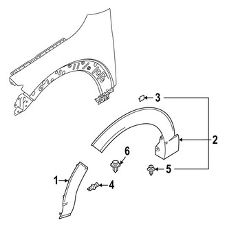 Mazda OE - Fender - Exterior Trim