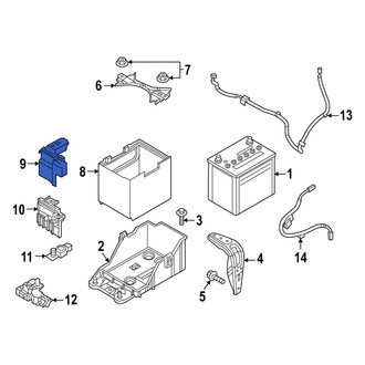 Mazda OE - Battery Terminal Cover