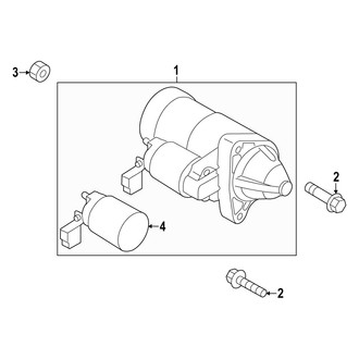 Mazda OE - Electrical - Starter