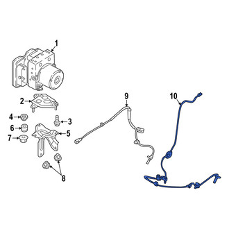 Mazda OE - Front ABS Wheel Speed Sensor