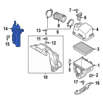 Mazda OE - Engine Air Intake Resonator