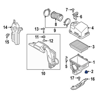 Mazda OE - Air Filter Housing Insulator