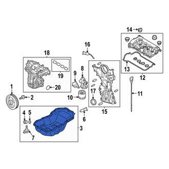 Mazda OE - Engine Oil Pan