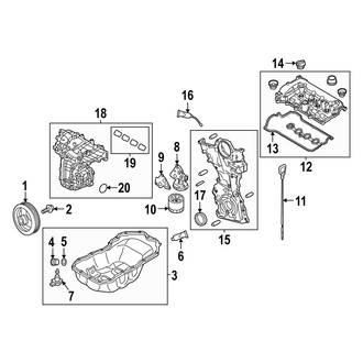 Mazda OE - Engine / Transaxle - Engine Parts