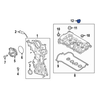 Mazda OE - Engine Oil Filler Cap