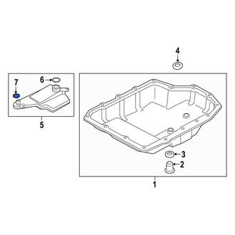 Mazda OE - Automatic Transmission Filter O-Ring