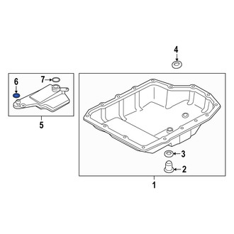Mazda OE - Automatic Transmission Filter O-Ring
