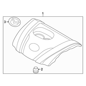 Mazda OE - Engine / Transaxle - Engine Appearance Cover (2.5L)