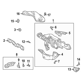 Mazda OE - Exhaust System - Manifold