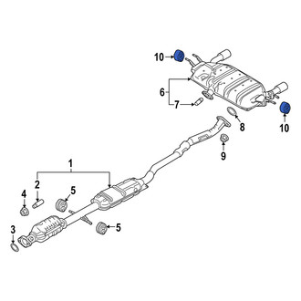 Mazda OE - Exhaust System Hanger